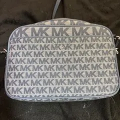 MICHAEL KORS MKロゴショルダーバッグ ブルー系
