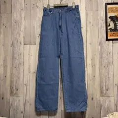 新古品✨コーエン　ライトブルーデニムワイドパンツ