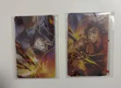 劇場版「鬼滅の刃」第四弾KVくじ D賞 レイヤードクリアカードセット２枚セット