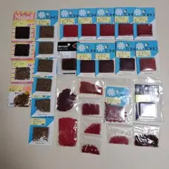 TOHO 赤系ビーズ まとめ売り