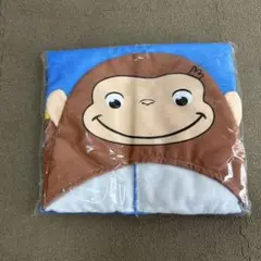 おさるのジョージ プラチナムザッカフード付タオル
