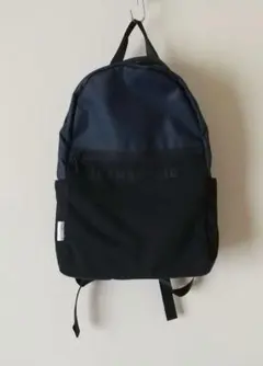 BEAMS DESIGN　リュックサック　バックパック　ネイビー＆オレンジ