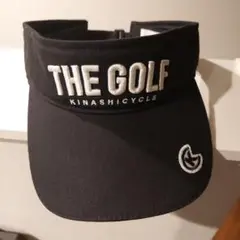KINASHI CYCLE THE GOLF バイザー ブラック 57-59cm