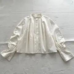 美品♡イア パピヨネ ボリュームブラウス【SUM1 STYLE】 オフホワイト