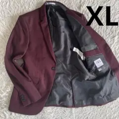 【極美品】ザラ ボルドーテーラードジャケット　COOL COMFORT XLのサムネイル