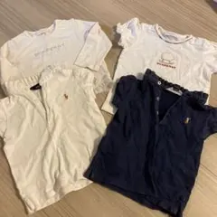 バーバリー2点、ラルフローレン2点セット80