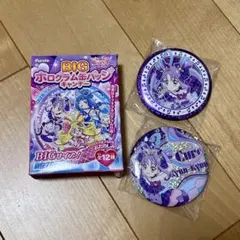 キュアキュンキュン 缶バッジ キミとアイドル プリキュア ホログラム BIG