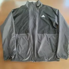 adidas CLIMASTORM ウィンドブレーカー 上下　グレー　レディース