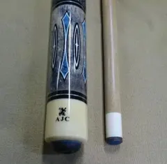 Adam AJC ビリヤードキュー 青いダイヤモンド模様