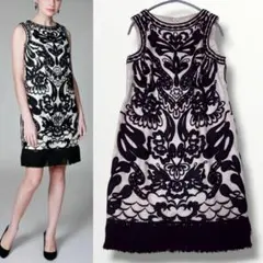 美品 ダイアグラム グレースコンチネンタル コードフリンジワンピース ドレス