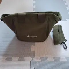 le coq sportif 2WAY ミニトートバッグ カーキのサムネイル