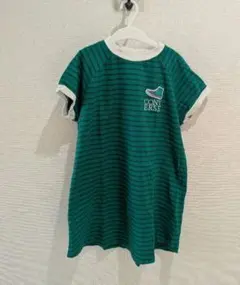 CONVERSE グリーンストライプ ワンピース size130