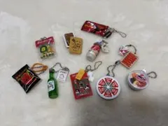 ミニチュアフードキーホルダー 10個セット