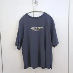 2026年商品☆SHOO-LA-RUE ロゴプリント半袖Tシャツ くすみブルーのサムネイル