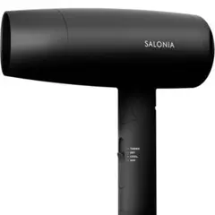【新品】SALONIA ブラック ヘアドライヤーSL-013A