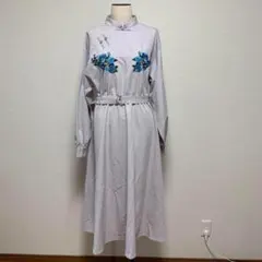 ジュエティ グレー China フラワー Flower 美ライン ふんわり 人気