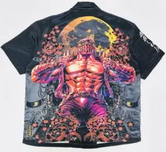 絡繰魂 カラクリダマシイ×北斗の拳 ジャギ 開襟　シャツ XXLのサムネイル