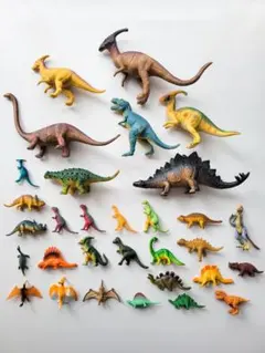 恐竜　フィギュアセット　 31体　おまけ付き
