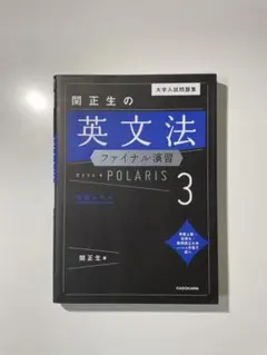 大学入試問題集 関正生の英文法ファイナル演習ポラリス[3 発展レベル]