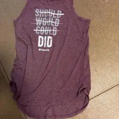 ジャザサイズ　エンジ　Mサイズ　タンクトップ