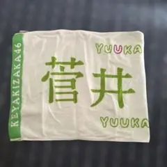 欅坂46 KEYAKIZAKA46 初期タオルマフラー 菅井友香