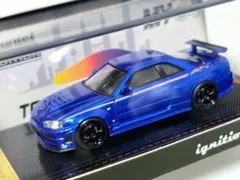 IGNITION TASKL2025 GT-R R34 メタリックブルー 限定版 IGNITION TASKL2025 GT-R R34 メタリックブルー 限定版