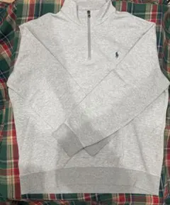 POLO ハーフジップスウェット