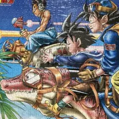 レトロ 1990年頃 当時物 ドラゴンボールZ 全員集合 ジグソーパズル 