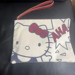 ハローキティ クラッチバッグ　エコバッグ