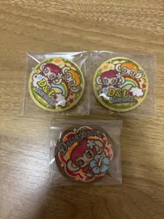 ナルミヤキャラクターズ 刺繍缶バッジビスケット