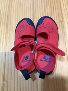 New Balance キッズ サンダル 19cm レッドのサムネイル
