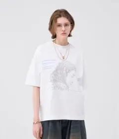 新品タグ付き　soerte tシャツ　ソエルテ　グラフィックTのサムネイル