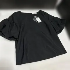 新品E hyphen world galleryイーハイフン　バルーン袖ブラウス