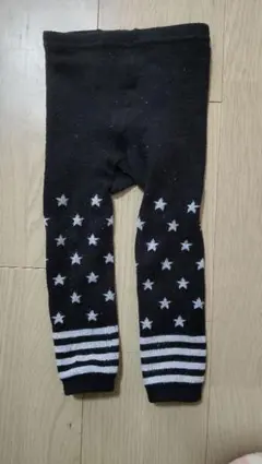 黒い星柄レギンス サイズ85