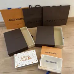 ルイヴィトン　LOUIS VUITTON 空箱　ショッパー　紙袋　まとめ売り