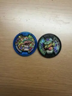 妖怪メダル ツチノコ　フクリュウ　2枚セット