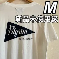 新品未使用級 Pilgrim Surf+Supply 半袖Tシャツ ホワイト Mのサムネイル