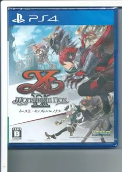 新品y PS4 イースIX Monstrum NOX 外装不良