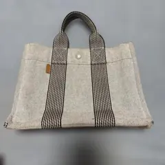 HERMES 헤르메스 푸르투 토트 백 PM 캔버스