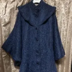 レディスアウター　ポンチョ　暖かい　アンゴラ？