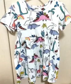 SHEIN キッズ ワンピース 恐竜柄 100cmのサムネイル