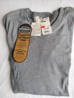 【新品・未使用】パシオス BEAUMERE 長袖Tシャツ LLサイズ（グレー）
