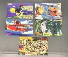 スタジオジブリ キャラクター はがき 5枚セット