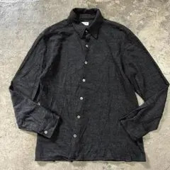 Paul Smith ポールスミス ウールシャツ サイズL グレー