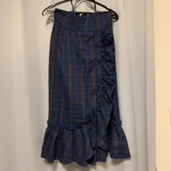 NICE CLAUP フリル スカート