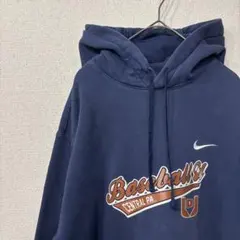 ナイキ　パーカー　スウェット　チーム　ロゴ　アメリカ古着　L 3557