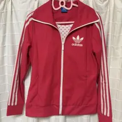 adidas originals ジャージ　ピンク　トラックトップ　アディダス
