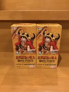 ONE PIECEカード OP-17 世界最強の戦士 2BOX テープカット - メルカリ