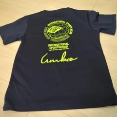 【美品】UMBRO アンブロ 半袖Tシャツ ブラック キッズのサムネイル