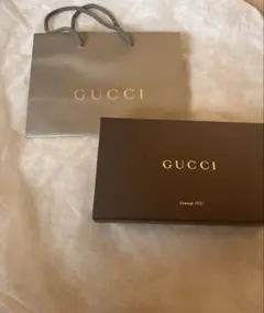 GUCCI ギフトボックス グレー